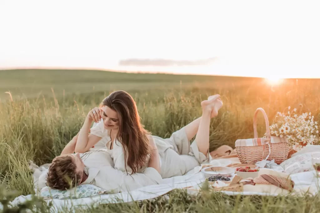 pique nique romantique normandie