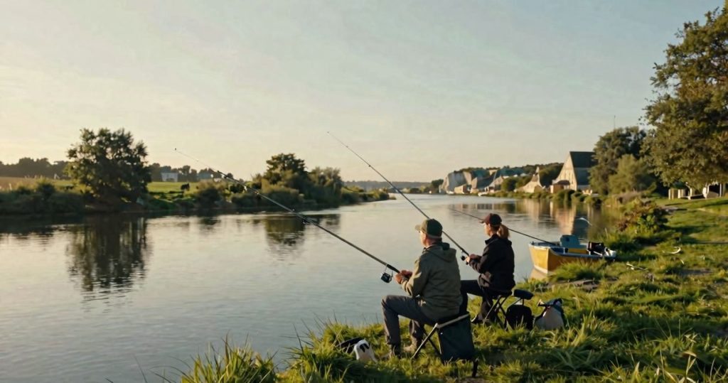 pêche en duo: les spots les plus paisibles en normandie